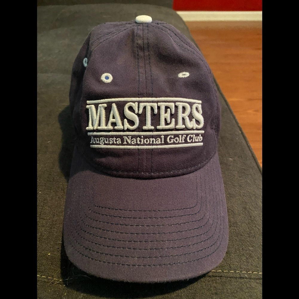 Masters Augusta National Golf Blue Adjustable Hat